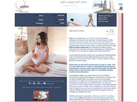 Our webdesigners created Yohm Wellbeing - Yoga Retreats and Spa holidays