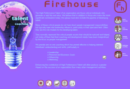 Our webdesigners created the Firehouse website - Executive Coaching and Management Consultants