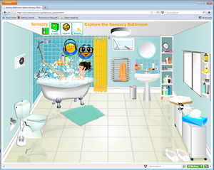Sensory Bathroom -  Free Online Game